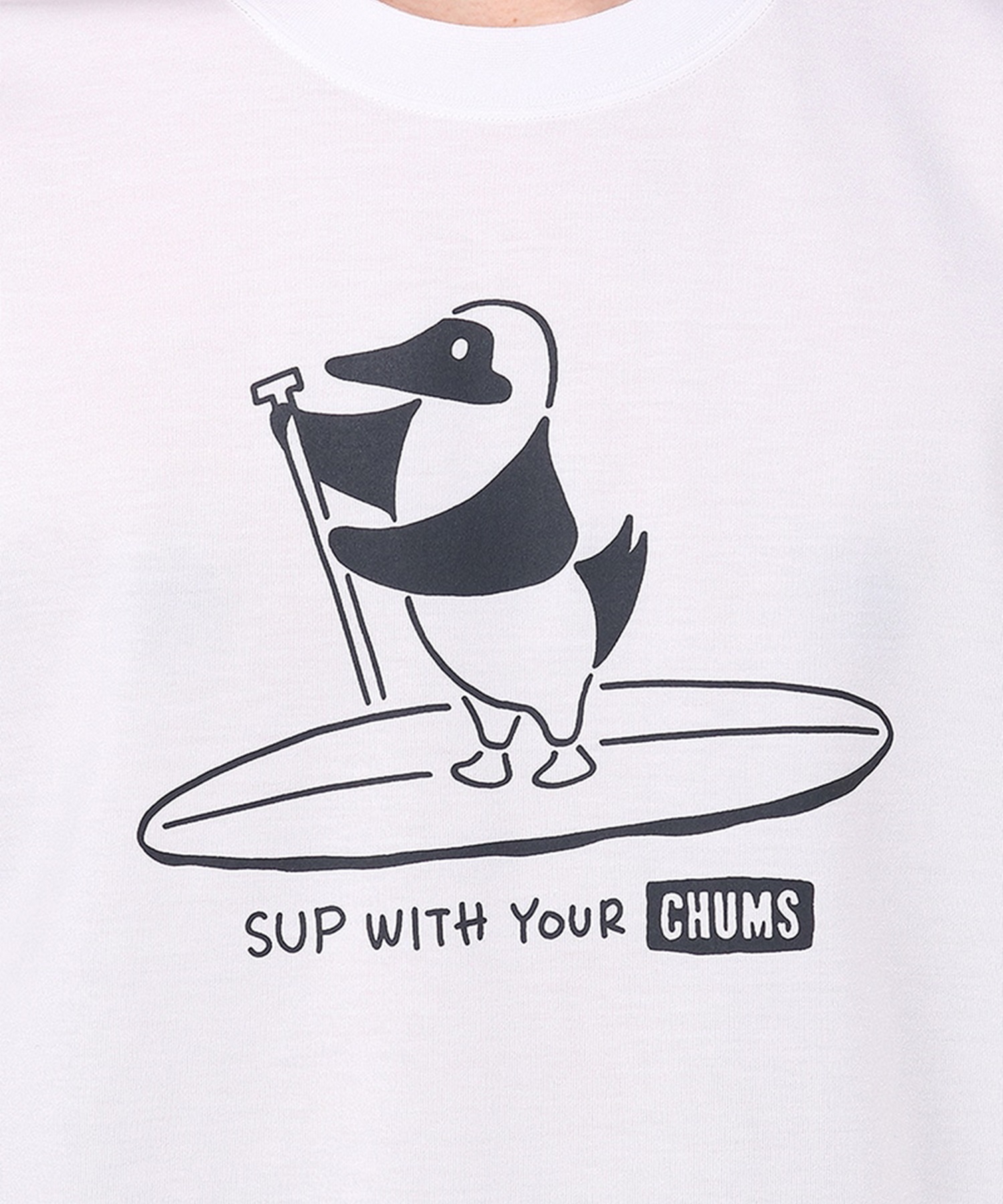 CHUMS チャムス 半袖 Tシャツ レディース サップ ドライTシャツ