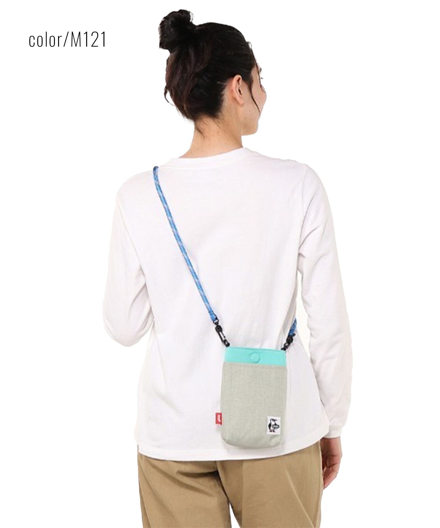CHUMS チャムス ショルダーバッグ 軽量 ロゴ CHUMS Rope Shoulder Pouch SN  CH60-3815(G019-FREE)