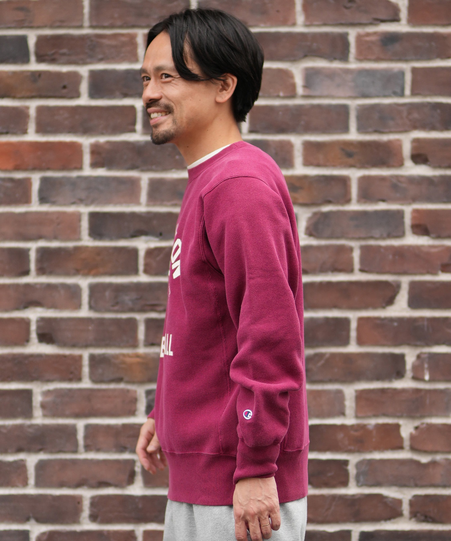 CHAMPION チャンピオン トレーナー スウェット メンズ クルーネック 裏