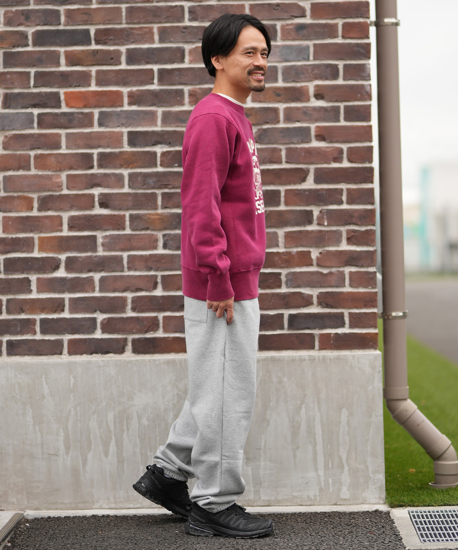 CHAMPION チャンピオン トレーナー スウェット メンズ クルーネック 裏