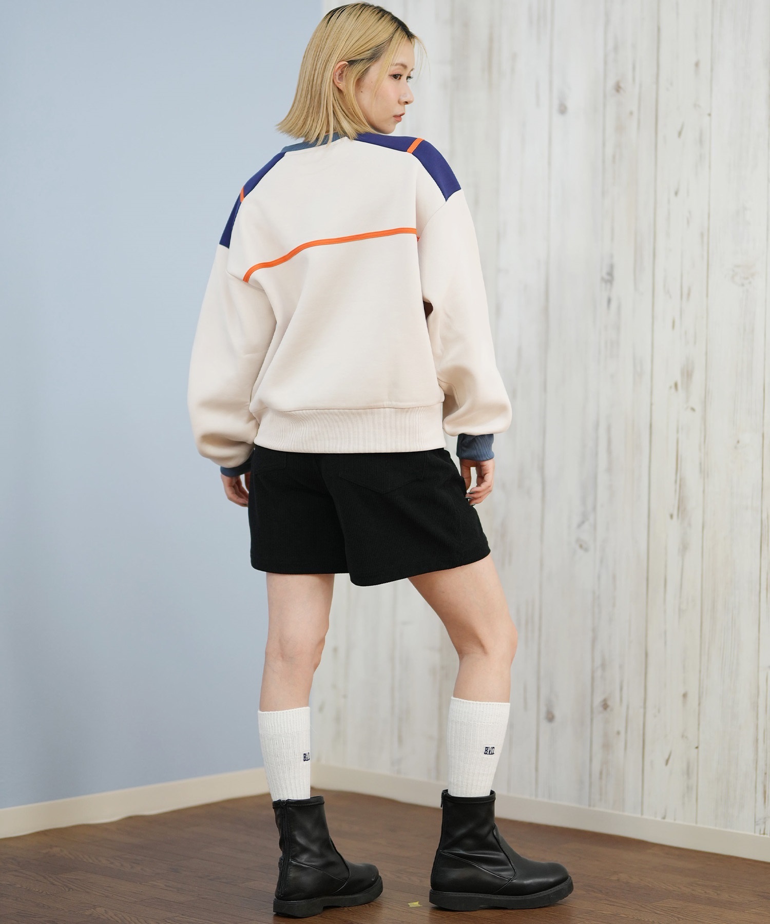 Champion スウェットシャツとコーデュロイスカートセット チャンピオンスウェットコーデ / mitsuko / ROPÉ PICNIC ｜J'aDoRe JUN