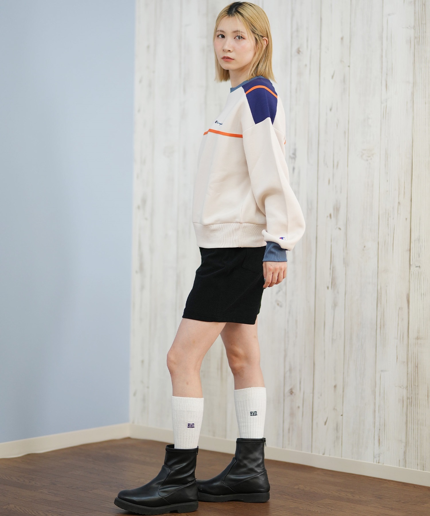 CHAMPION チャンピオン トレーナー スウェット レディース クルー