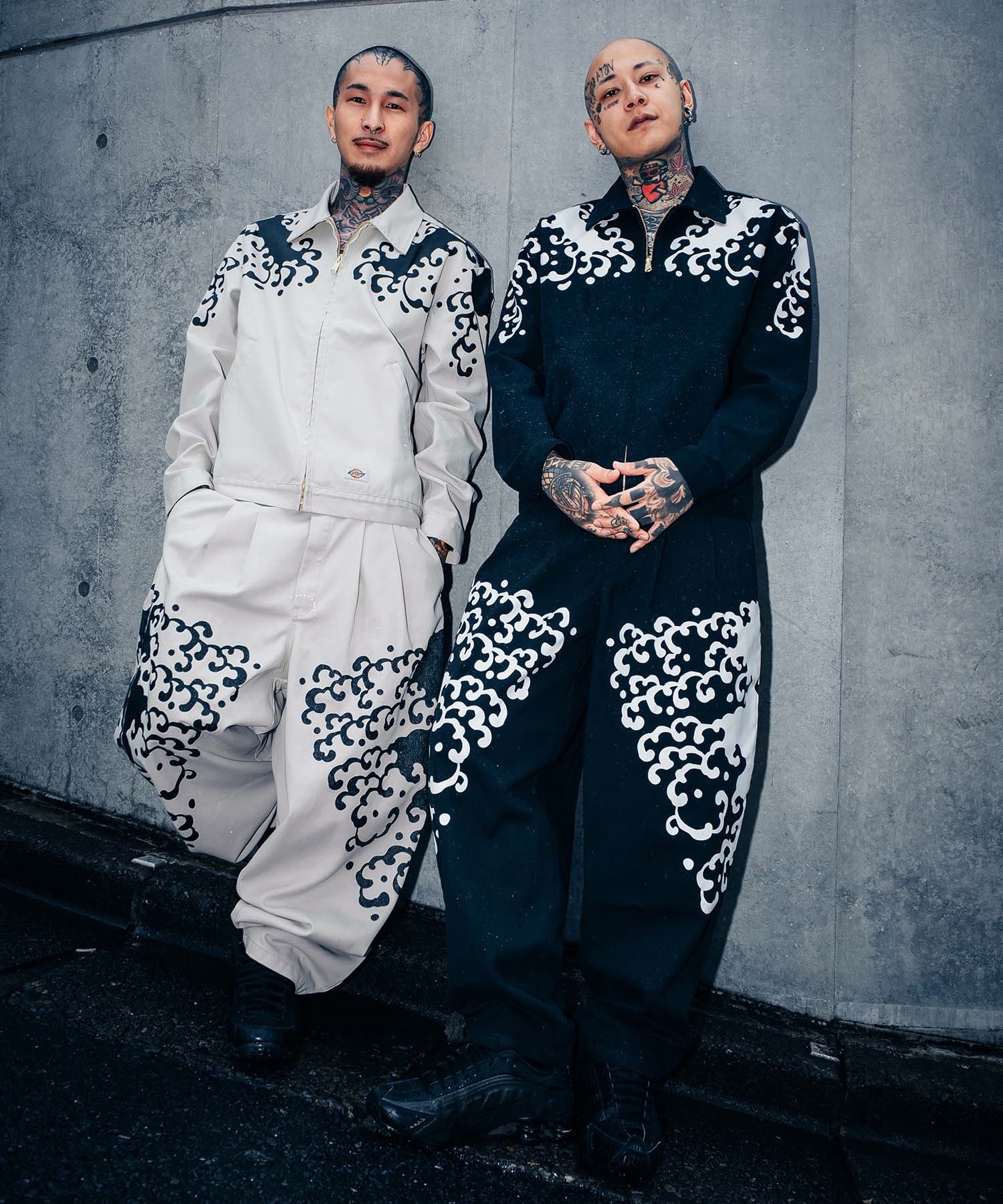 Dickies ディッキーズ ジャケット メンズ INSCRIBE TATTOO コラボモデル MS X INS WAVE PRINT JK 81560300(0003-M)