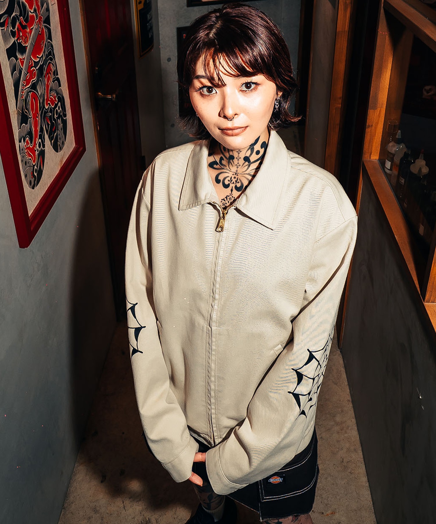 CROSS LOGO DESIGN JACKET