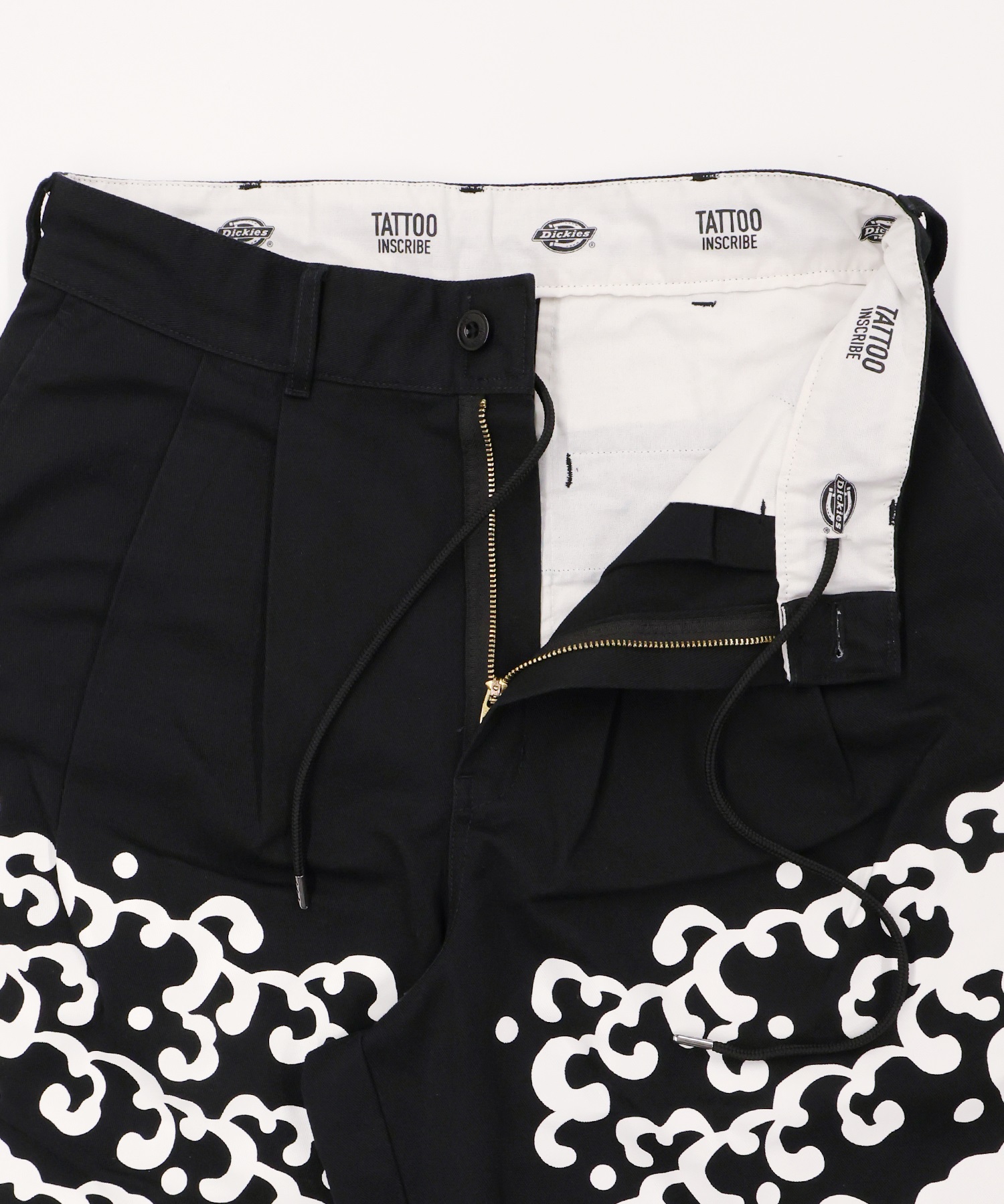 Dickies ディッキーズ ロングパンツ メンズ INSCRIBE TATTOO コラボモデル MS X INS WAVE PRINT PT 81560500(0003-M)