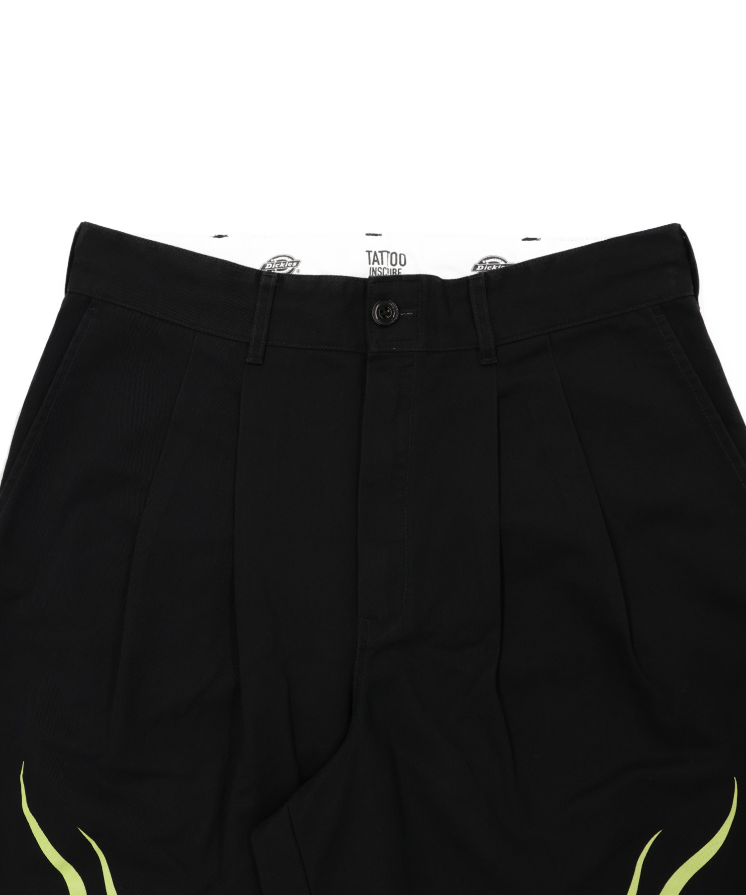 Dickies ディッキーズ ロングパンツ メンズ INSCRIBE TATTOO コラボモデル MS X INS FIRE PRINT PT 81560600(0080-M)