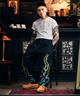 Dickies ディッキーズ ロングパンツ メンズ INSCRIBE TATTOO コラボモデル MS X INS FIRE PRINT PT 81560600(0080-M)