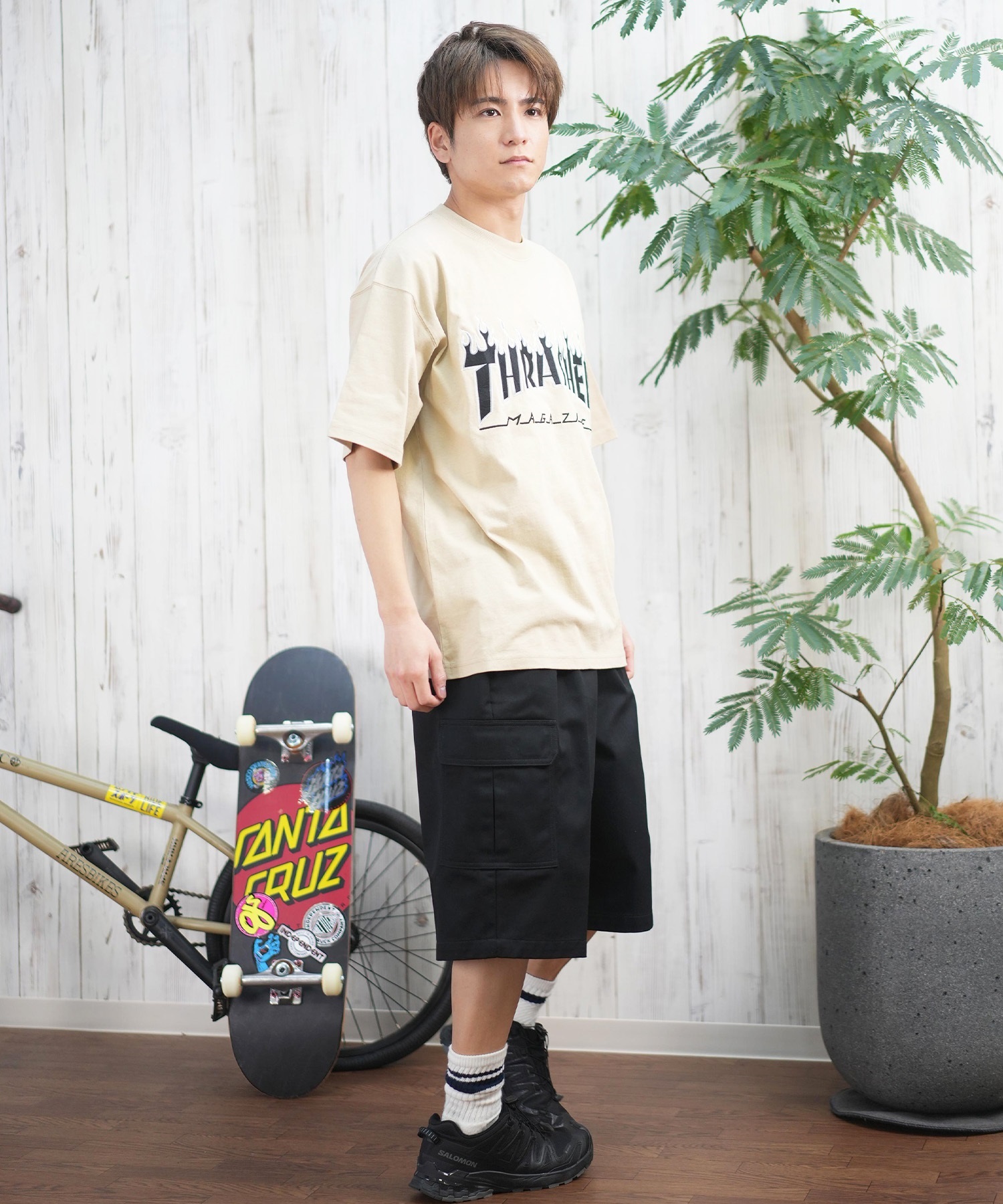 Dickies ディッキーズ ショートパンツ メンズ ワイド カーゴ ショーツ 81120900 ムラサキスポーツ限定(0080-M)