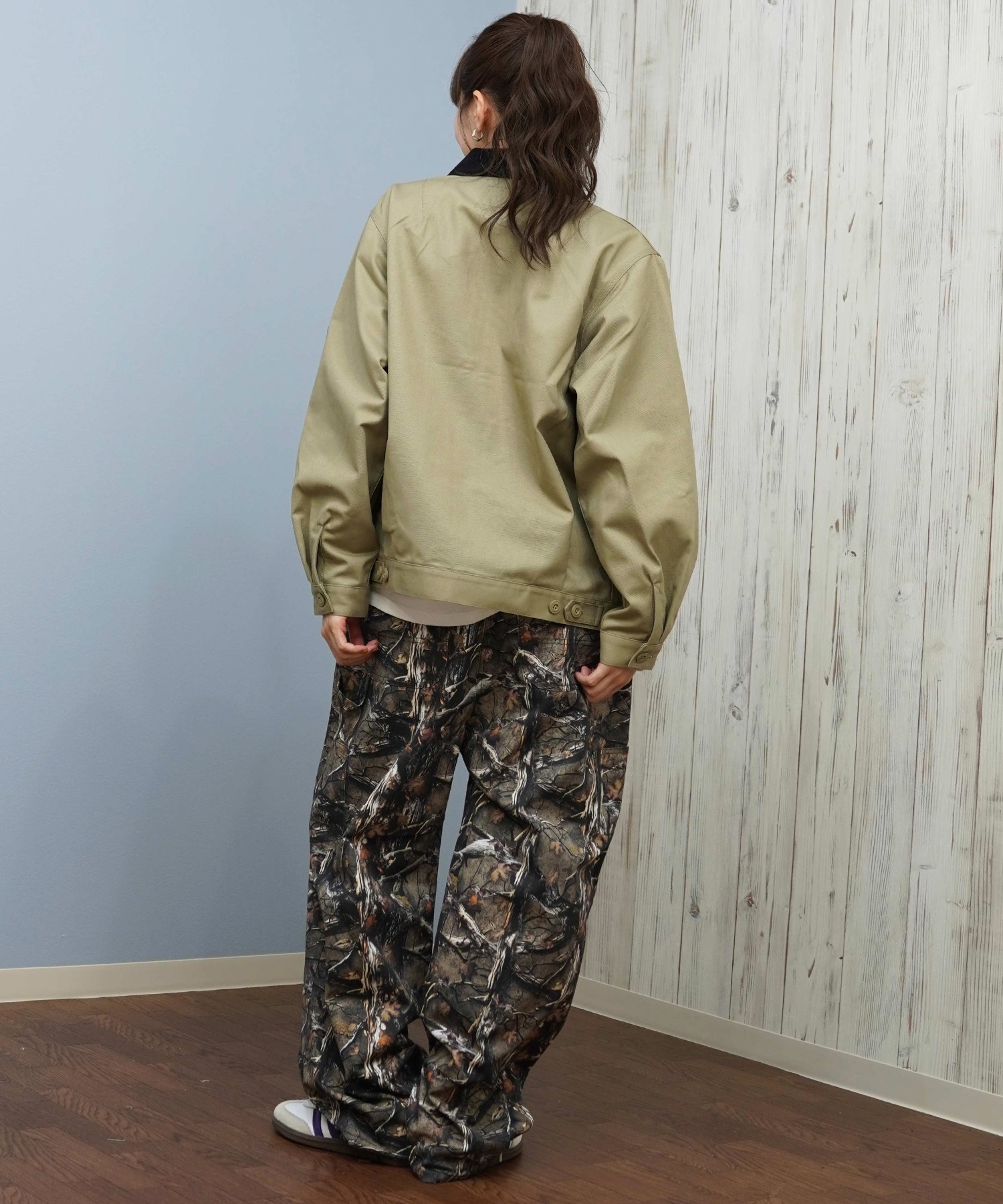 ジャケット・アウター Daisy HTC Dickies Eisenhower Jacket #Flower Stone OUZAA340 公式通販
