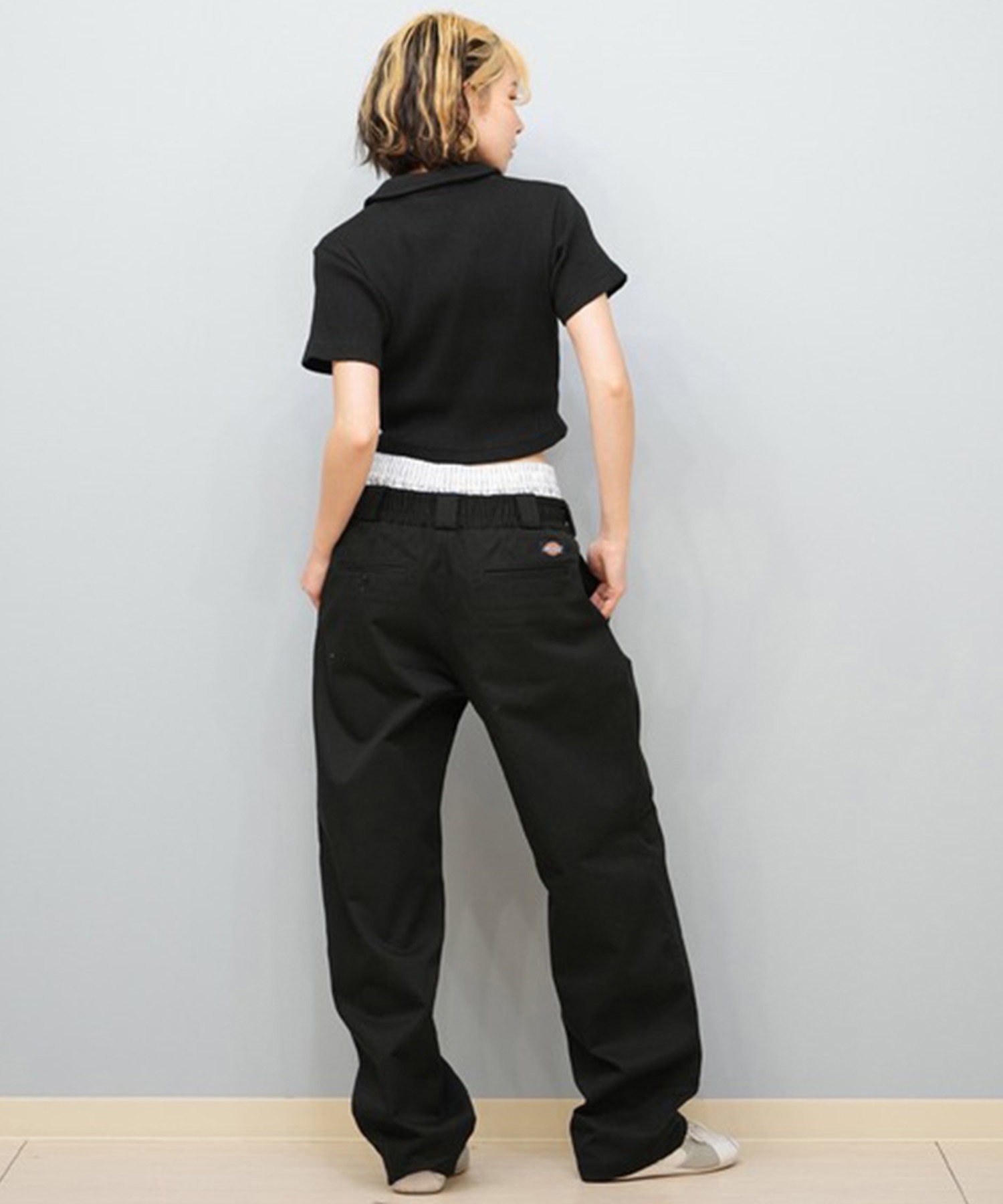 Dickies/ディッキーズ レディース ウエストタグレイヤードチノパンツ 81120500(80-M)