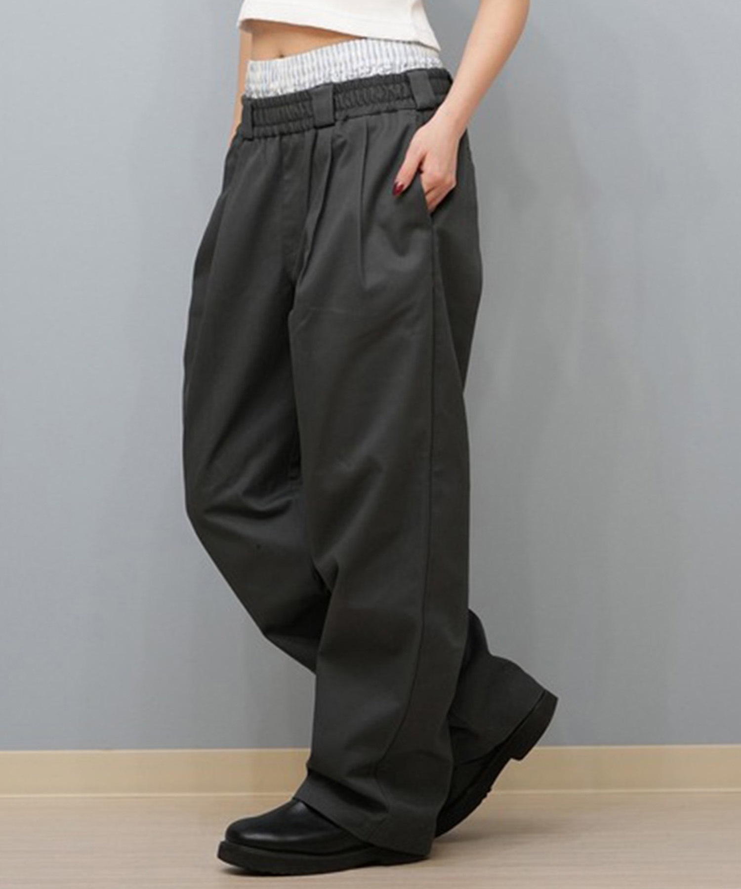 Dickies/ディッキーズ レディース ウエストタグレイヤードチノパンツ 81120500(80-M)
