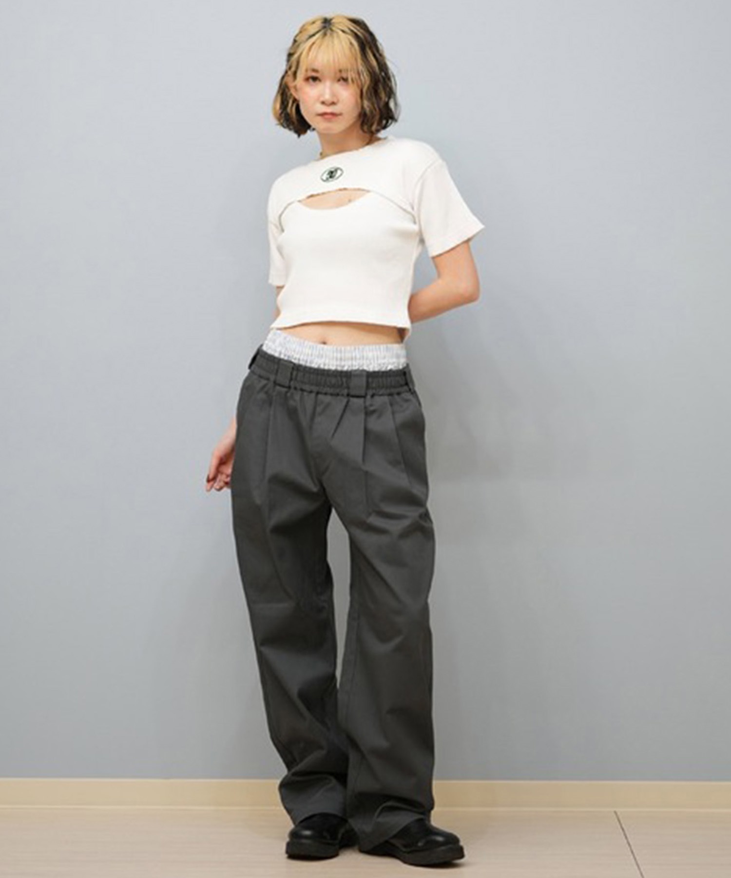 Dickies/ディッキーズ レディース ウエストタグレイヤードチノパンツ 81120500(80-M)