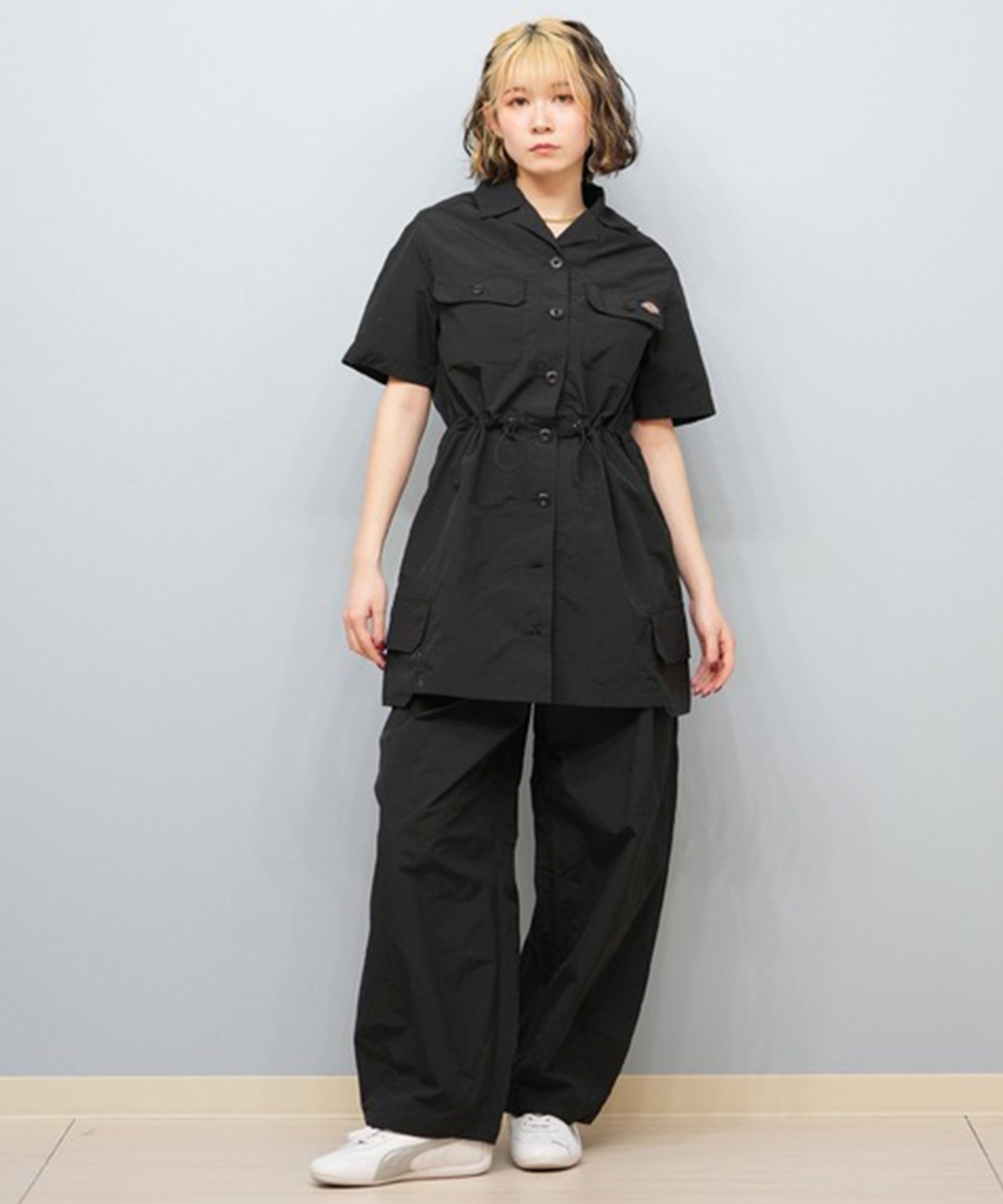 Dickies/ディッキーズ レディース ナイロンバルーンパンツ 81120700(80-M)