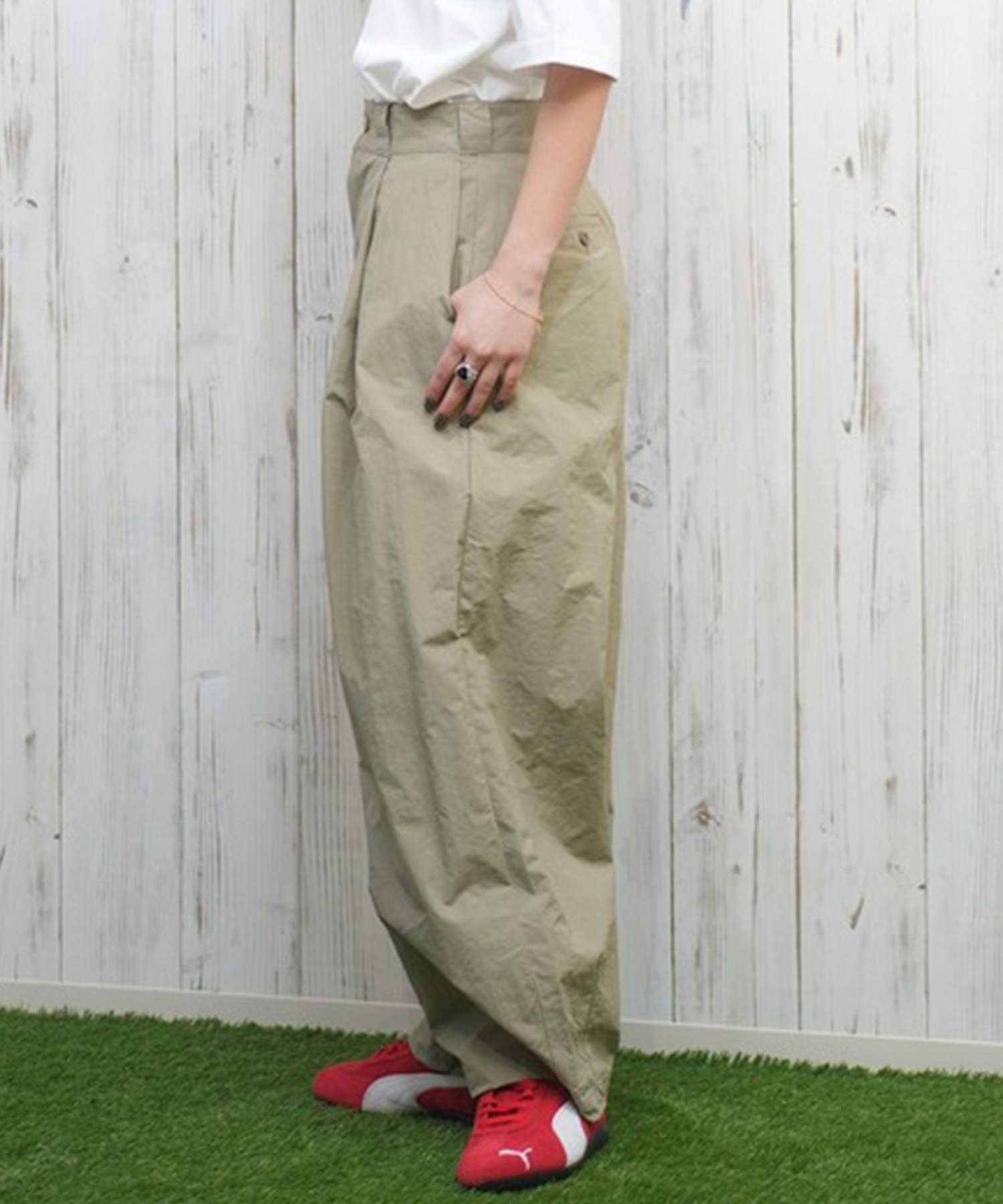 Dickies/ディッキーズ レディース ナイロンバルーンパンツ 81120700(80-M)