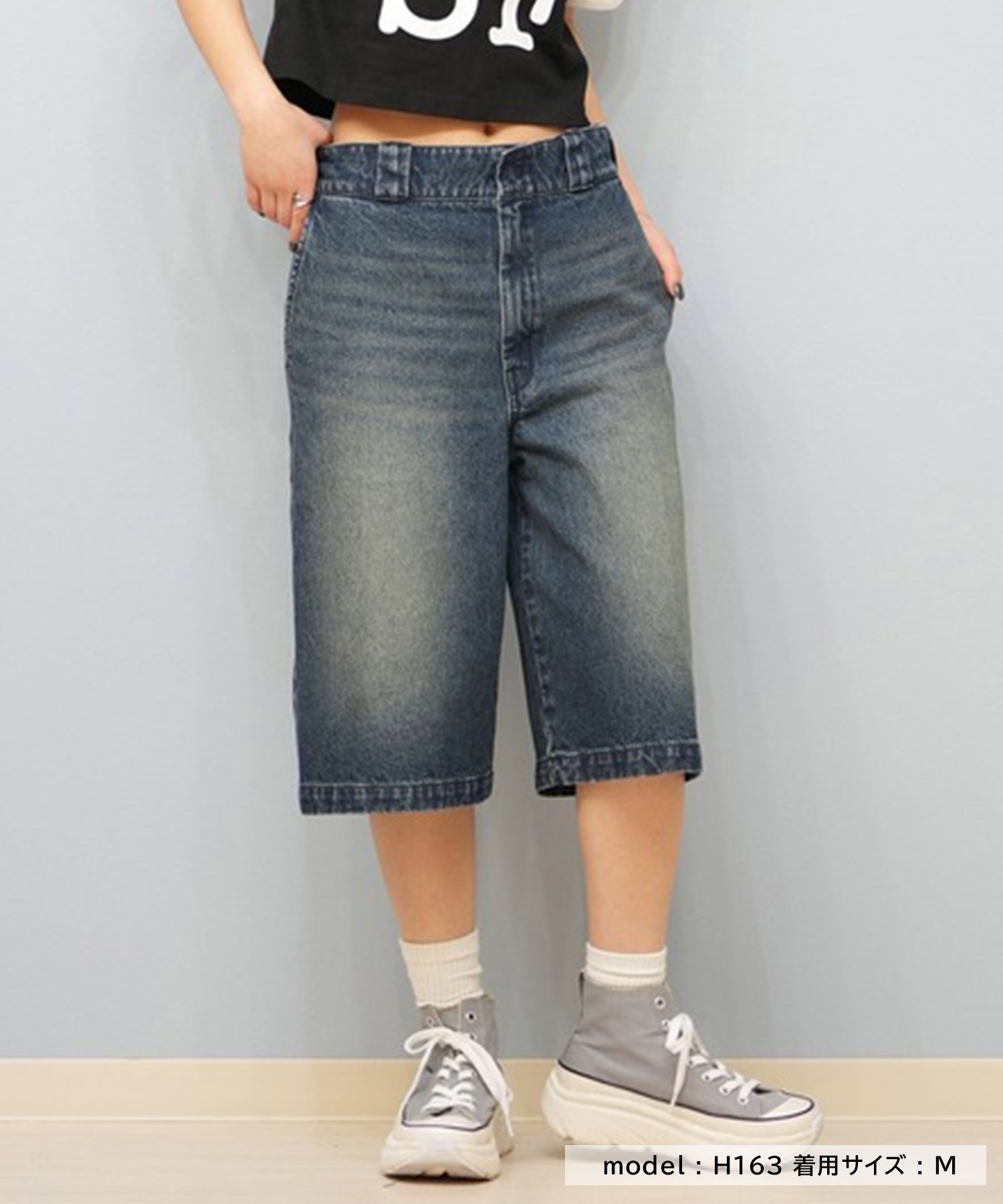 Dickies/ディッキーズ レディース デニムハーフパンツ 81120600(40-M)