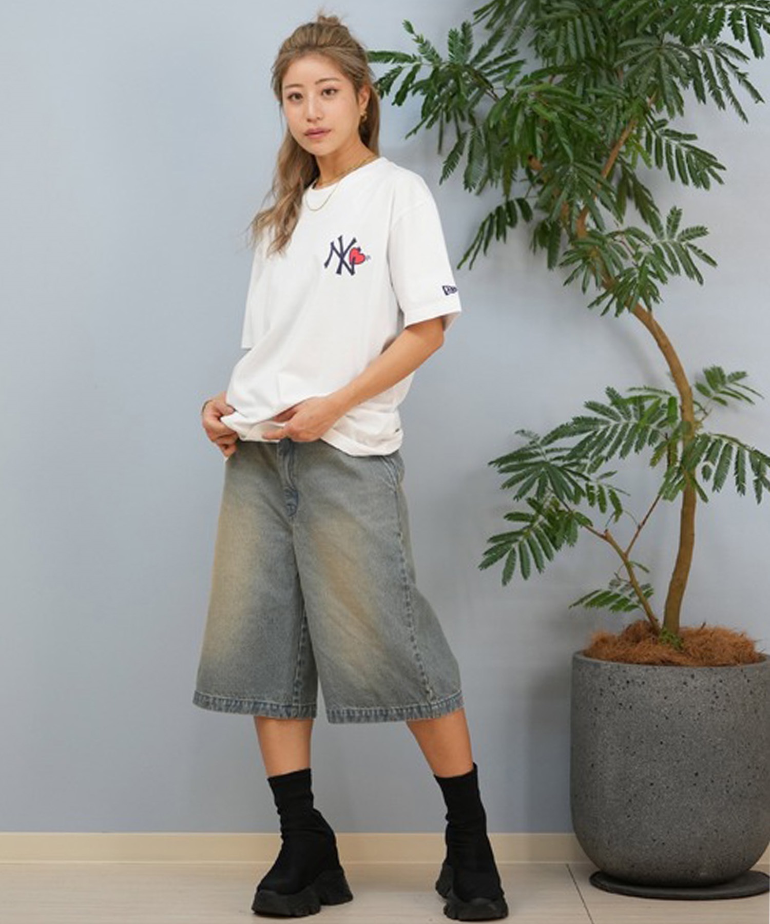 Dickies/ディッキーズ レディース デニムハーフパンツ 81120600(40-M)
