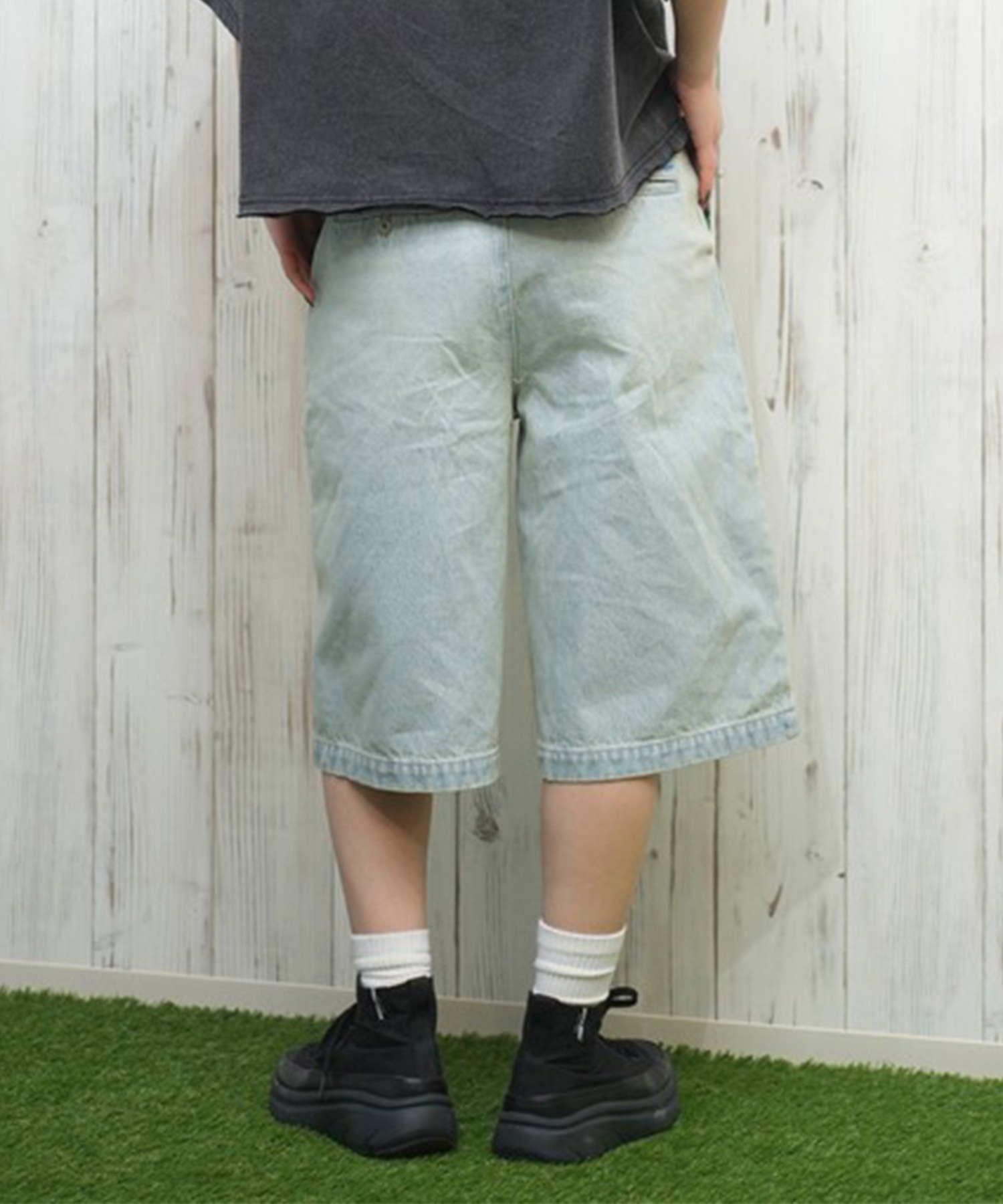 Dickies/ディッキーズ レディース デニムハーフパンツ 81120600(40-M)