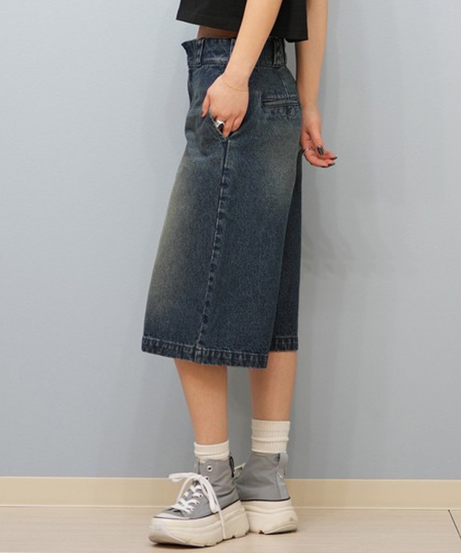 Dickies/ディッキーズ レディース デニムハーフパンツ 81120600(40-M)