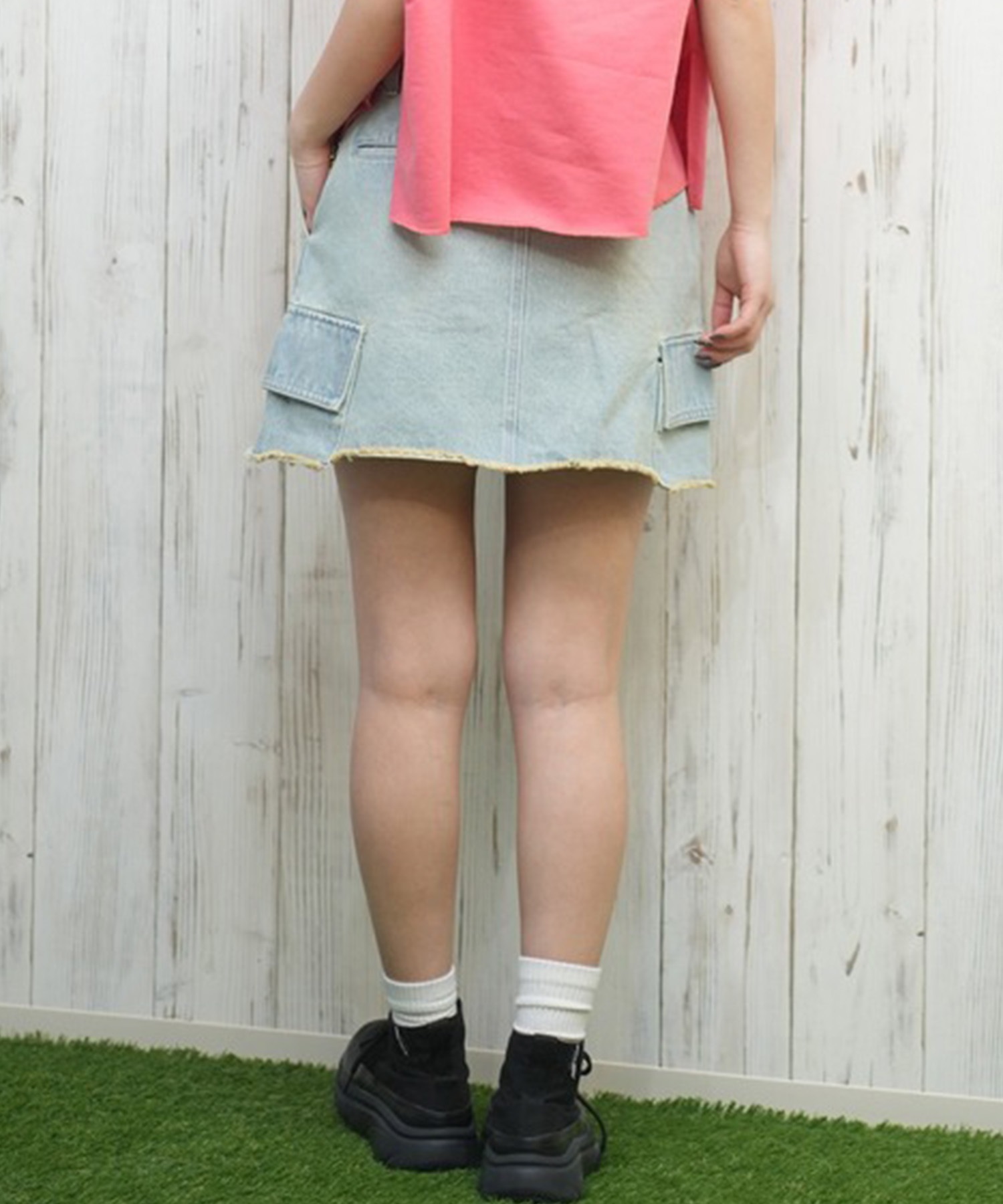 Dickies/ディッキーズ レディース デニムミニスカート 81120300(40-S)