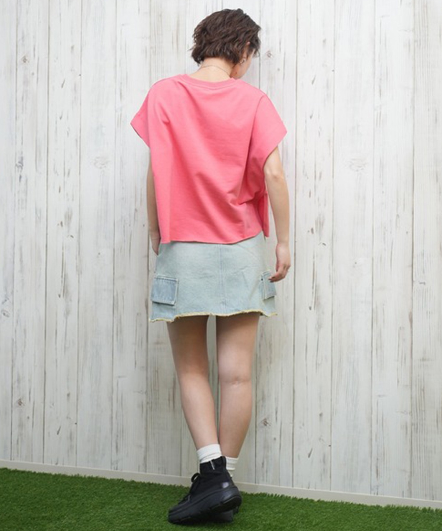Dickies/ディッキーズ レディース デニムミニスカート 81120300(40-S)