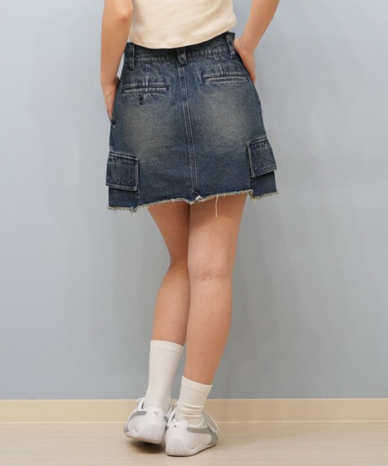 Dickies/ディッキーズ レディース デニムミニスカート 81120300(40-S)