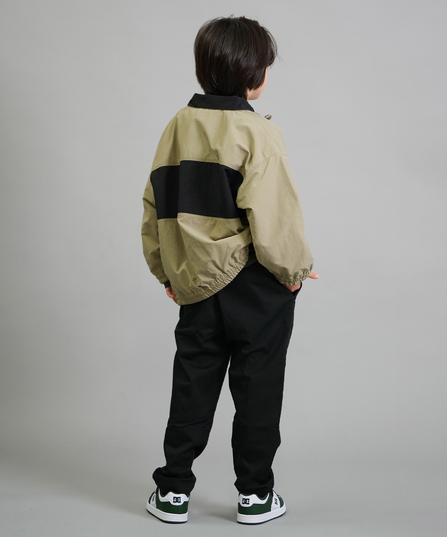 Dickies ディッキーズ ジャケット キッズ ジュニア ナイロントラックジャケット 253K10M201 ムラサキスポーツ限定(KH-130cm)