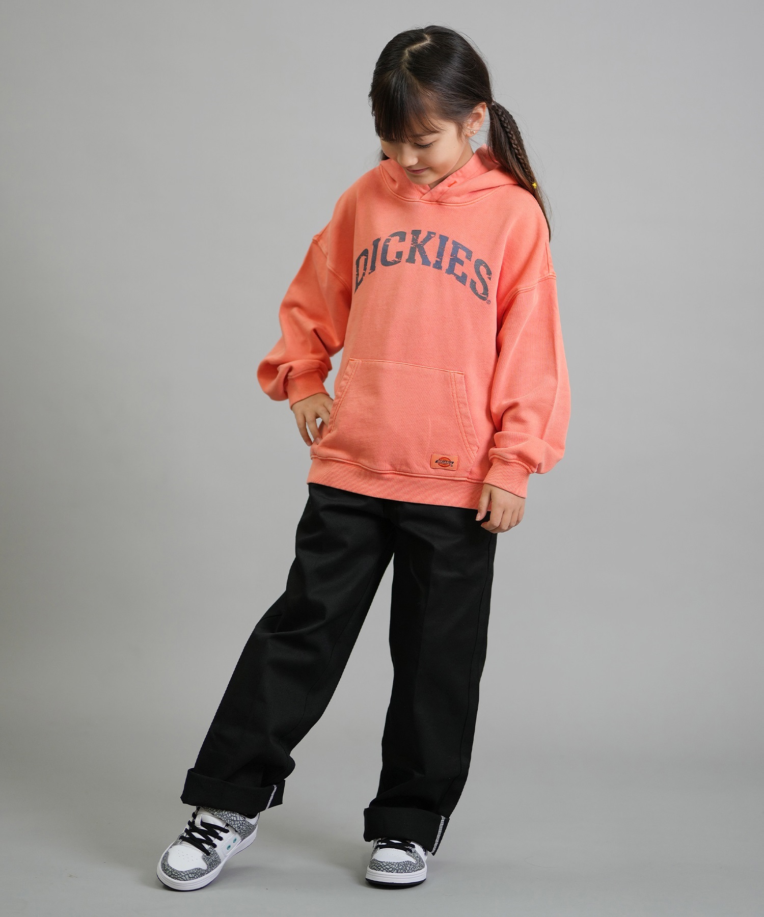 Dickies ディッキーズ パーカー キッズ ジュニア DK Pigment dye