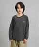 Dickies ディッキーズ 長袖 Tシャツ キッズ DK Pigment dye L T shirt 253K30M201 ムラサキスポーツ限定(CBK-130cm)