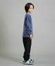 Dickies ディッキーズ 長袖 Tシャツ キッズ DK Pigment dye L T shirt 253K30M201 ムラサキスポーツ限定(CBK-130cm)