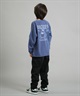 Dickies ディッキーズ 長袖 Tシャツ キッズ DK Pigment dye L T shirt 253K30M201 ムラサキスポーツ限定(CBK-130cm)