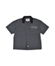 Dickies ディッキーズ 半袖 シャツ キッズ ジュニア 子供 ボーリングシャツ ワンポイント ロゴ 81220000(0089-130cm)