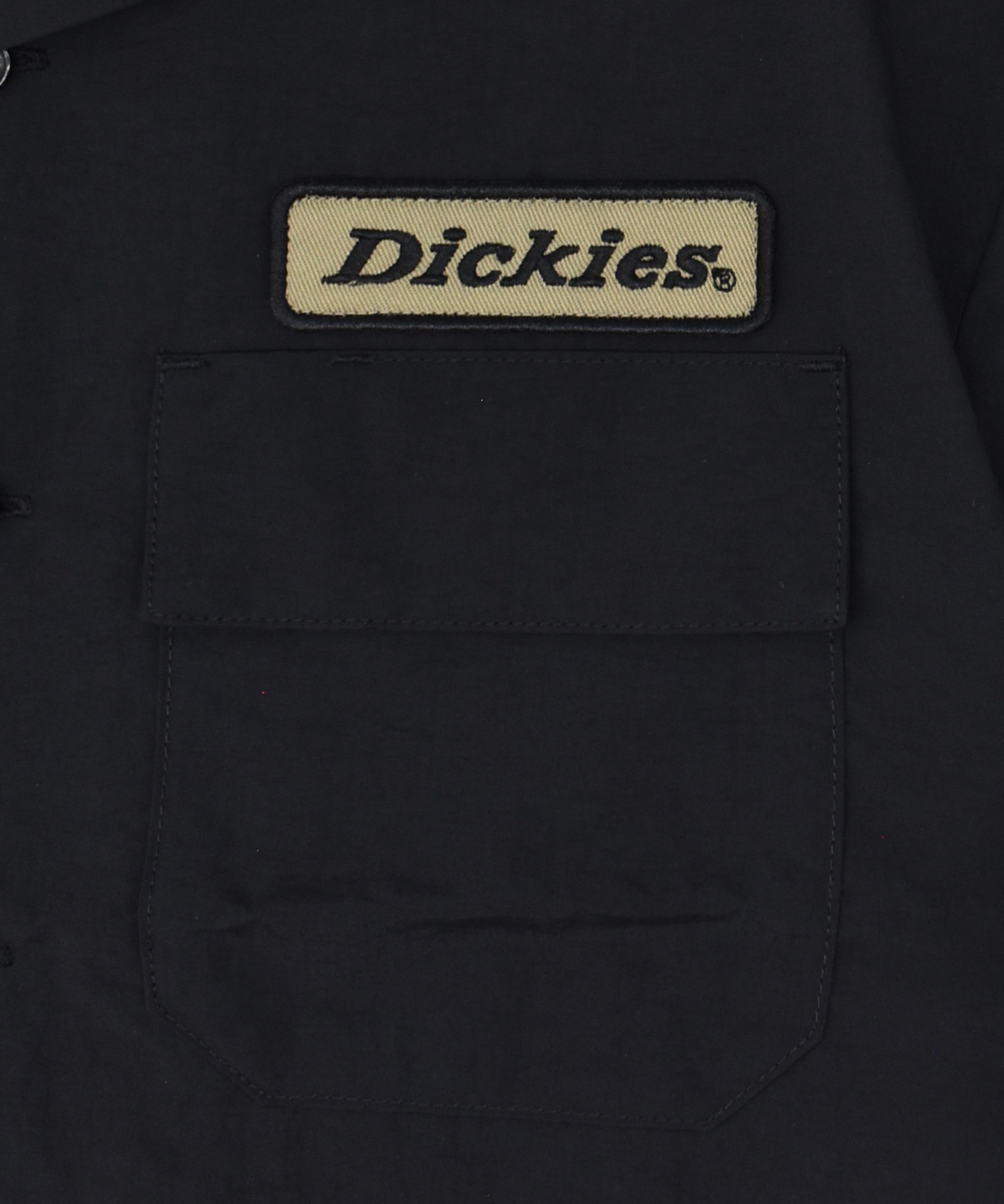 Dickies ディッキーズ 半袖 シャツ キッズ ジュニア 子供 ボーリングシャツ ワンポイント ロゴ 81220000(0089-130cm)