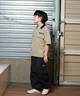 Dickies ディッキーズ 半袖 シャツ キッズ ジュニア 子供 ボーリングシャツ ワンポイント ロゴ 81220000(0089-130cm)