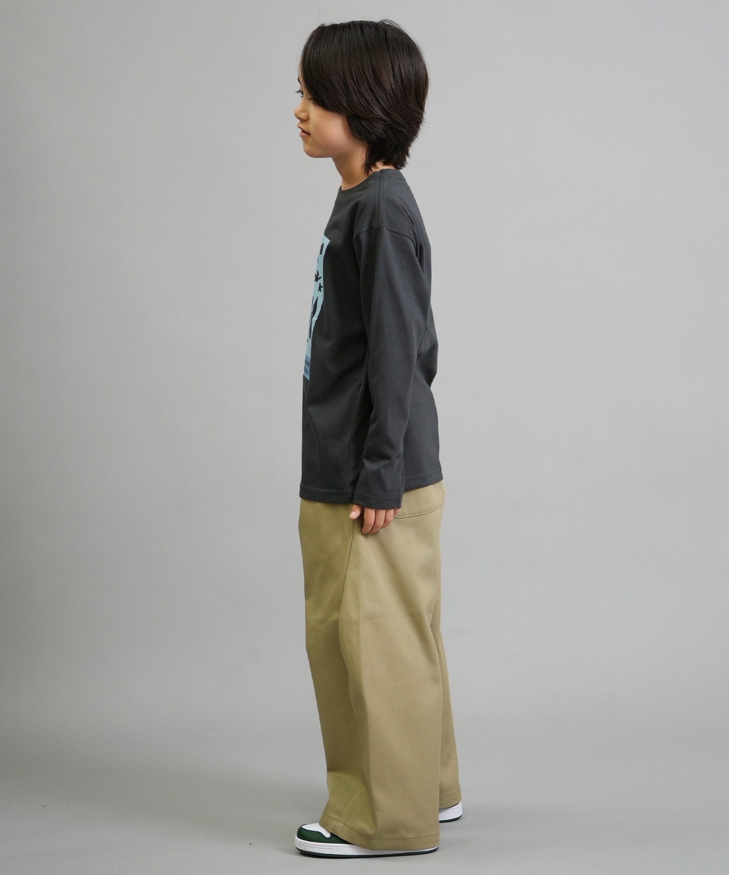 Dickies ディッキーズ ロングパンツ キッズ ジュニア ロンパン イージーバルーンパンツ 253K40M201 ムラサキスポーツ限定(BK-130cm)