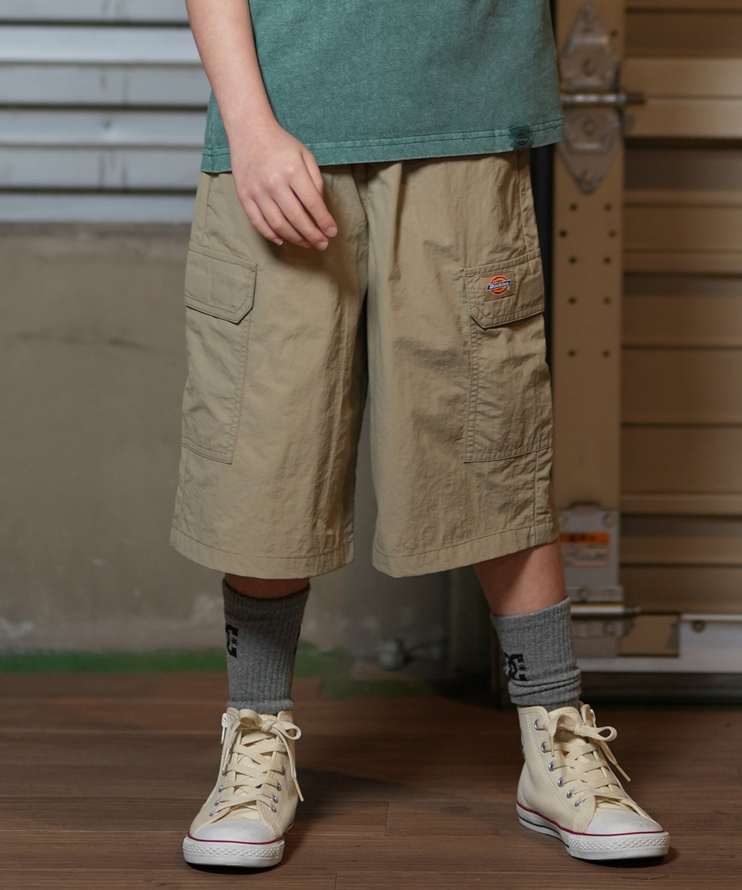 Dickies ディッキーズ ハーフパンツ ショートパンツ キッズ ジュニア 子供 カーゴ ショーツ 81220400(0080-130cm)