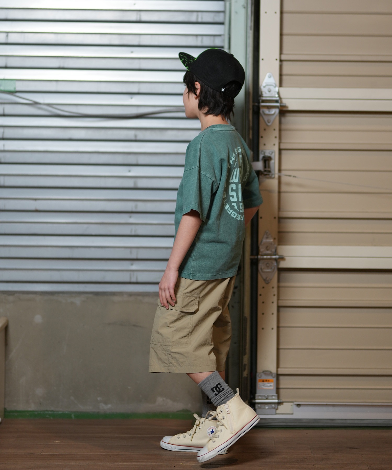 Dickies ディッキーズ ハーフパンツ ショートパンツ キッズ ジュニア 子供 カーゴ ショーツ 81220400(0080-130cm)