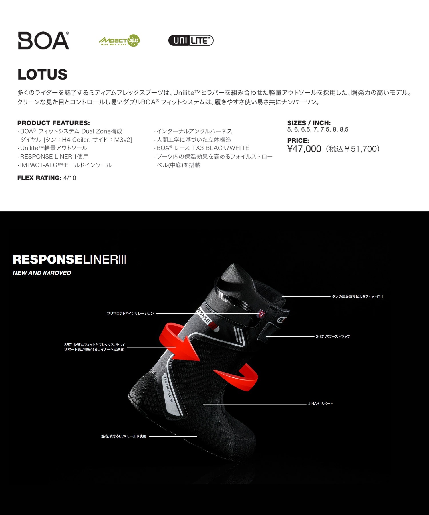DC ディーシー LOTUS BKW スノーボード ブーツ レディース ムラサキ
