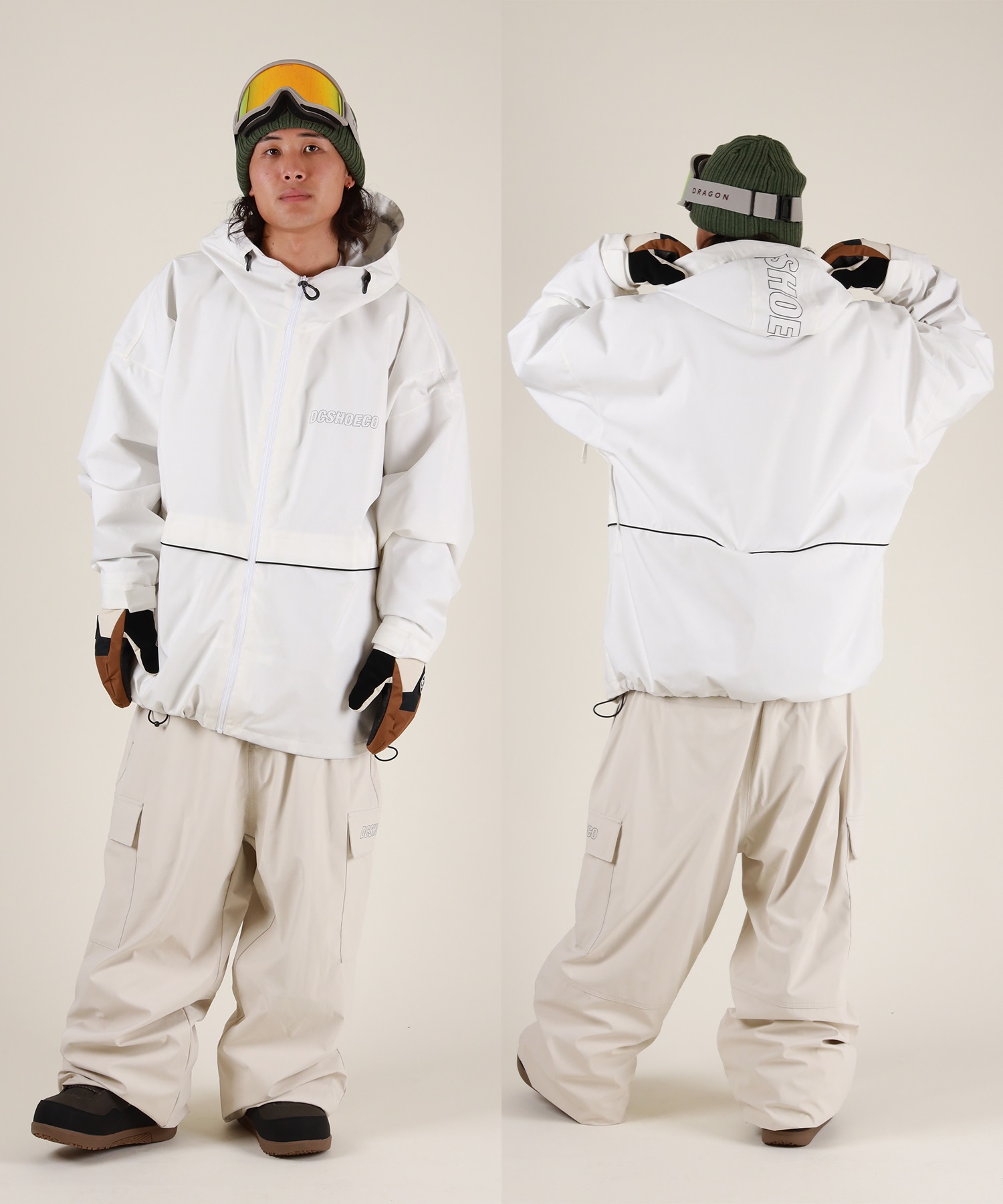 【早期購入】DC ディーシー スノーボード ウェア ジャケット ユニセックス DC WIDE 10K JK ムラサキスポーツ 25-26モデル MM E1(WBB0-XS)