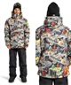 【早期購入】DC ディーシー スノーボード ウェア ジャケット ユニセックス BASIS PRINT JACKET ムラサキスポーツ 25-26モデル MM E1(KZL4-S)
