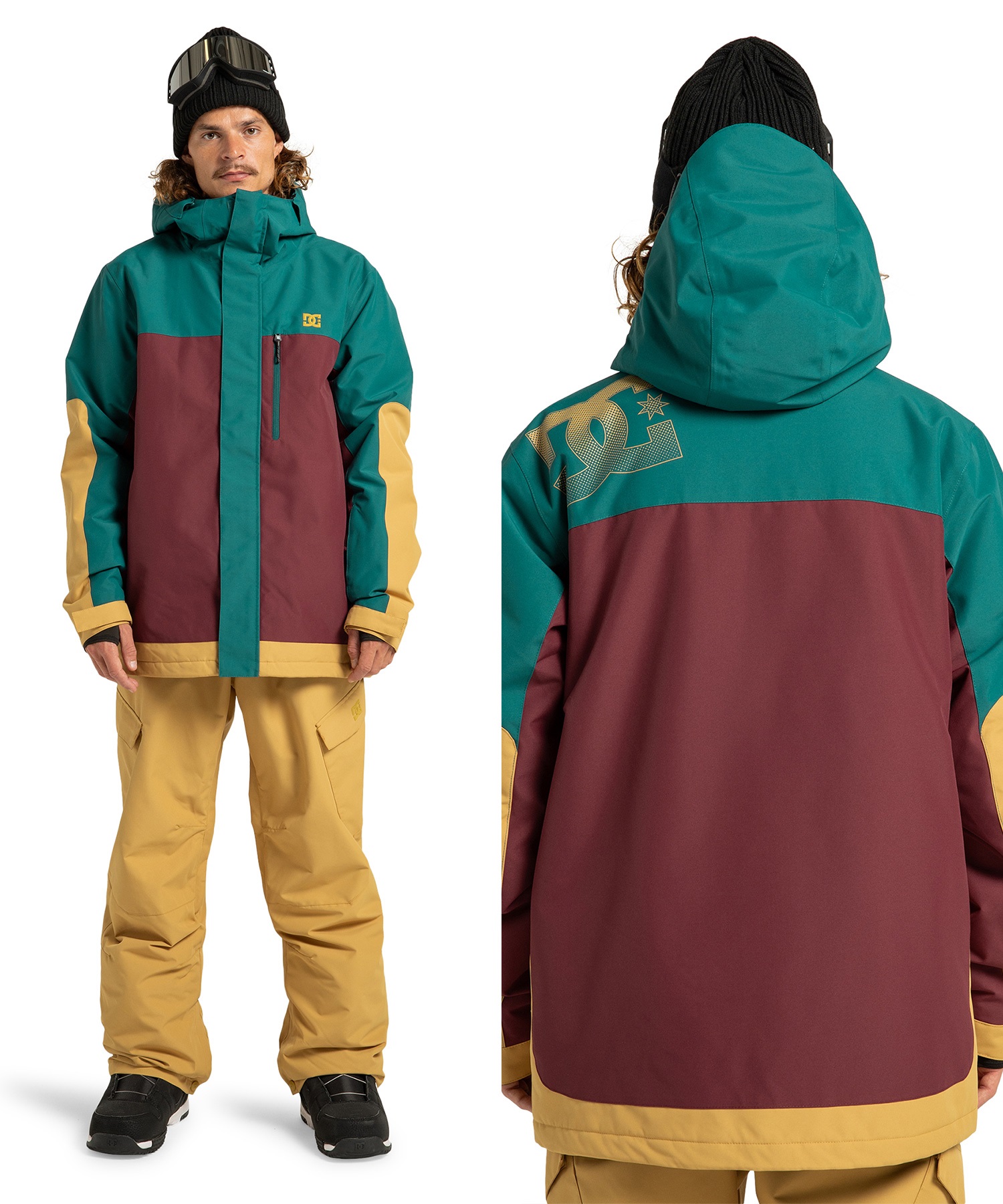 【早期購入】DC ディーシー スノーボード ウェア ジャケット ユニセックス DEFIANT JACKET ムラサキスポーツ 25-26モデル MM E1(XWWK-S)