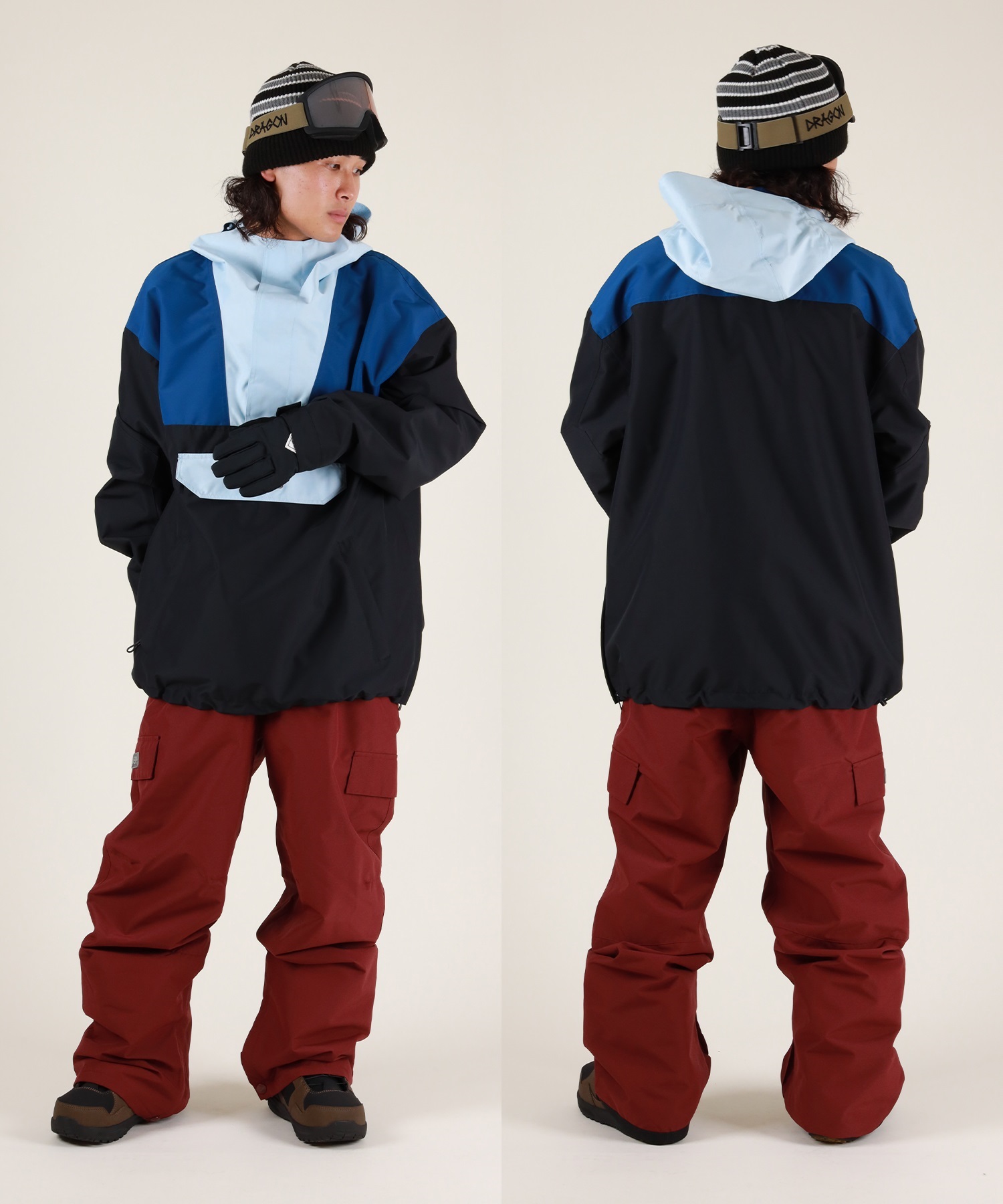 DC ディーシー DOCILE BIB スノーボード ウェア パンツ ユニセックス