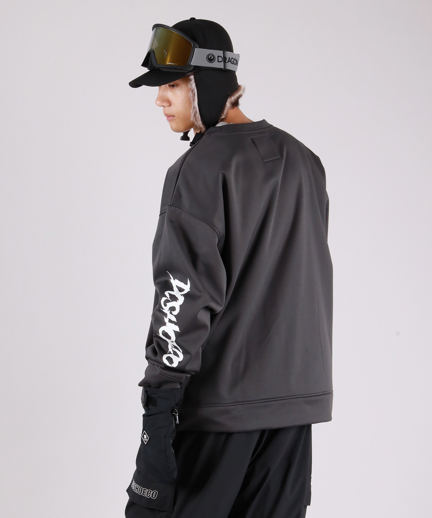 DC ディーシー 25 DC SNOW CREWNECK スノーボード インナーウェア ユニ