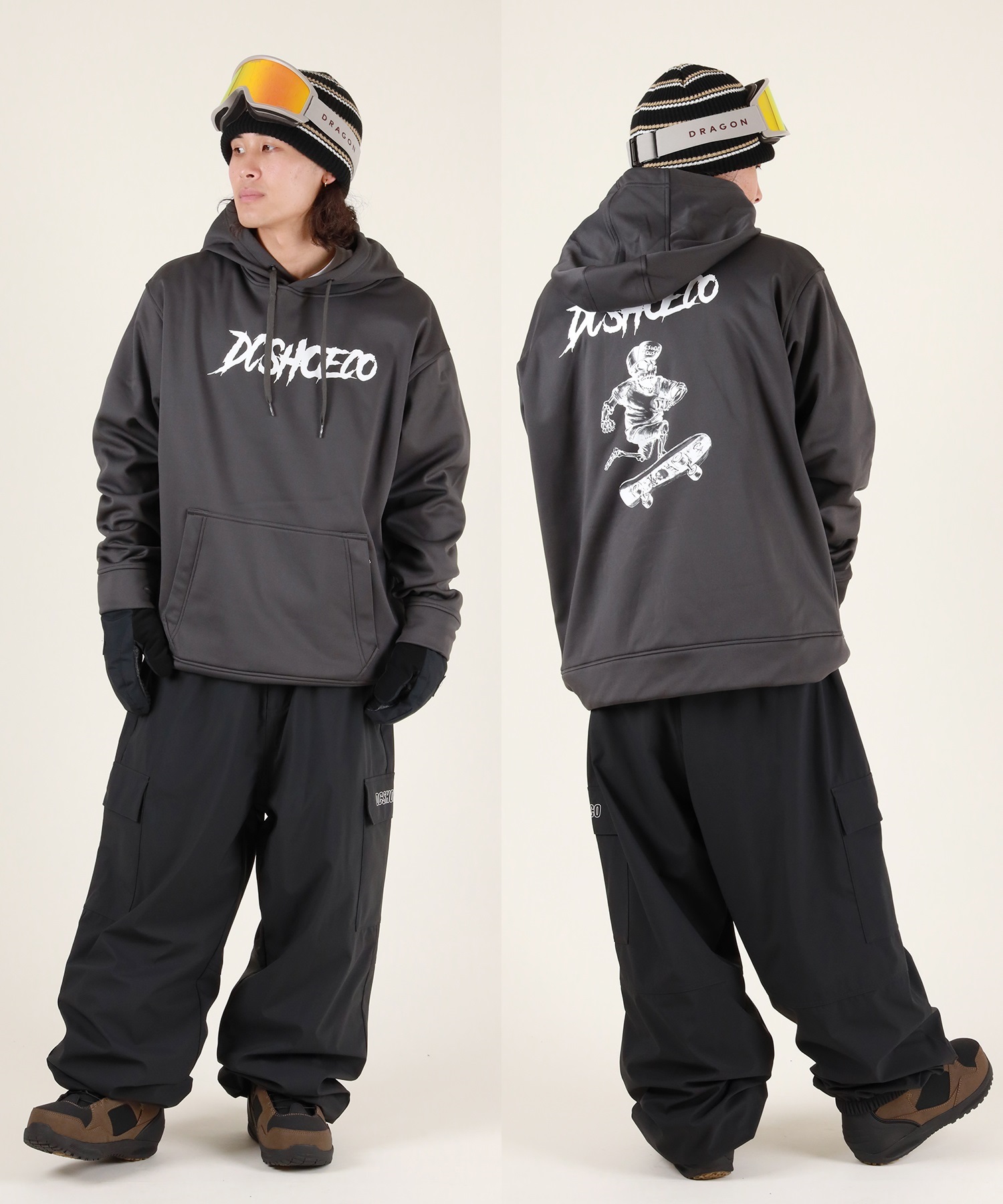 DC ディーシー 25 DC SNOW HOODIE スノーボード インナーウェア ユニ