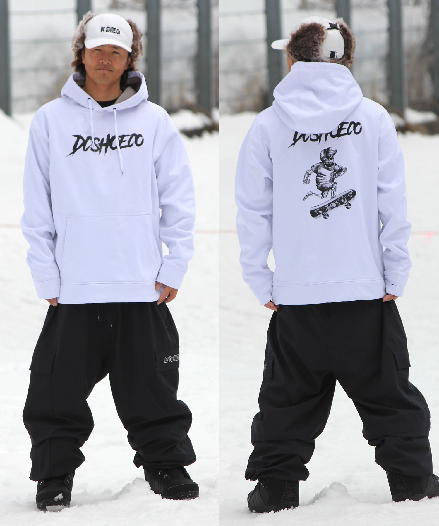 DC ディーシー 25 DC SNOW HOODIE スノーボード インナーウェア ユニ
