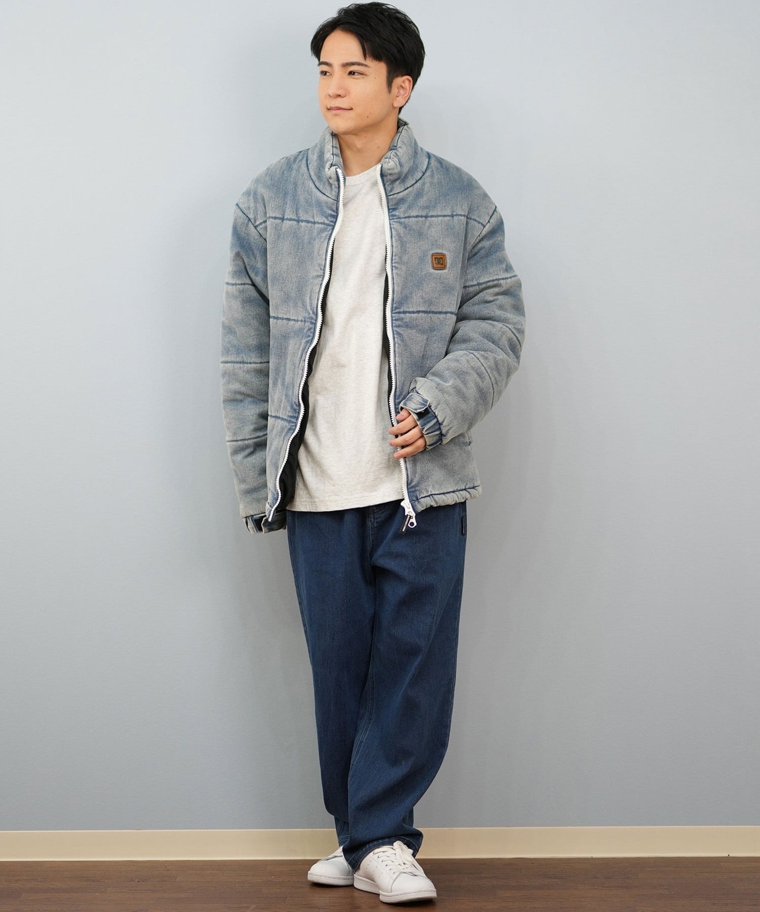 UNFIT デニム柄 中綿ジャケット ダウンジャケット UNFIT デニム柄 中綿ジャケット ダウンジャケット - メルカリ