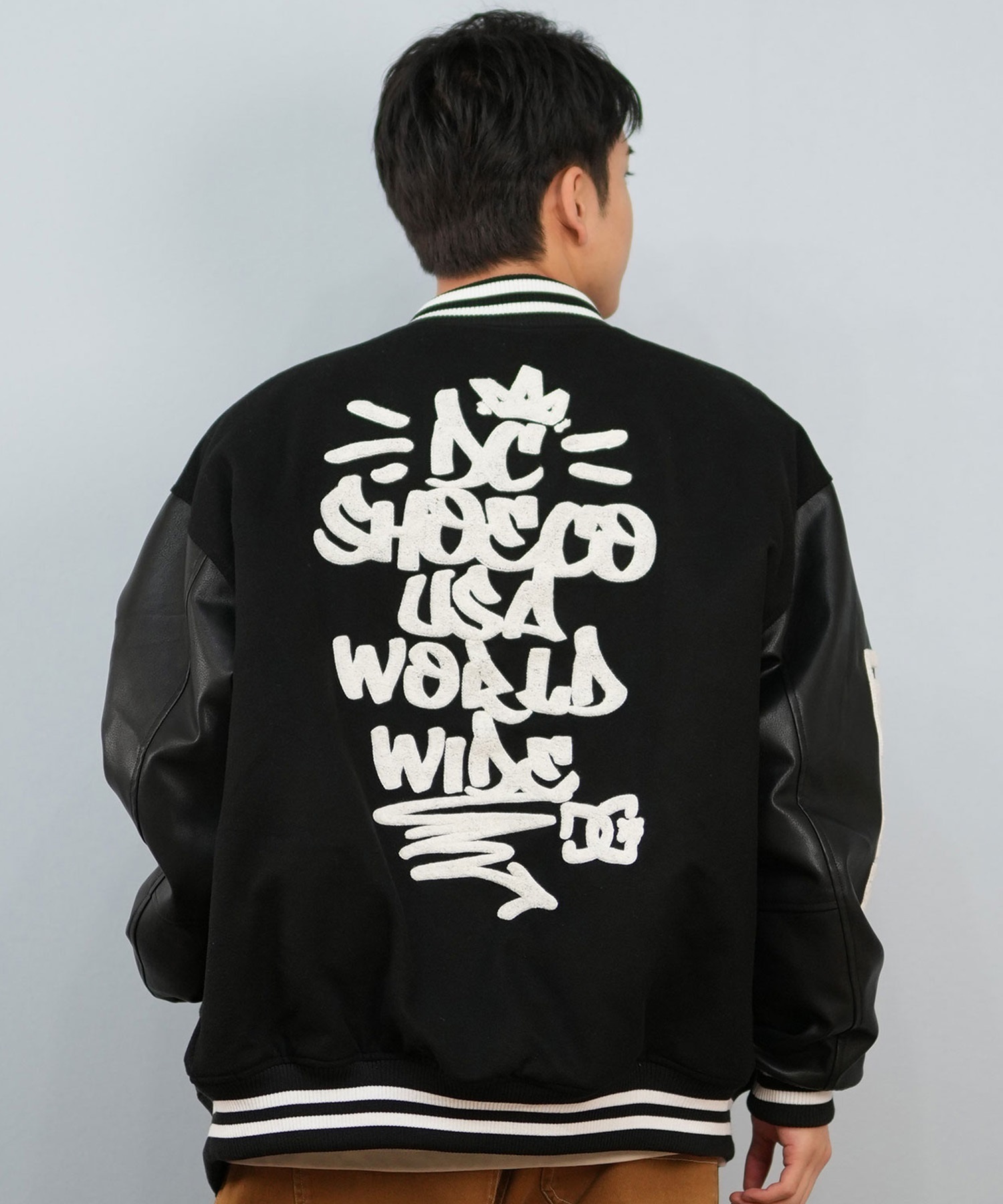 DC ディーシー スタジャン メンズ 25 VARSITY JACKET DJK254024 その他