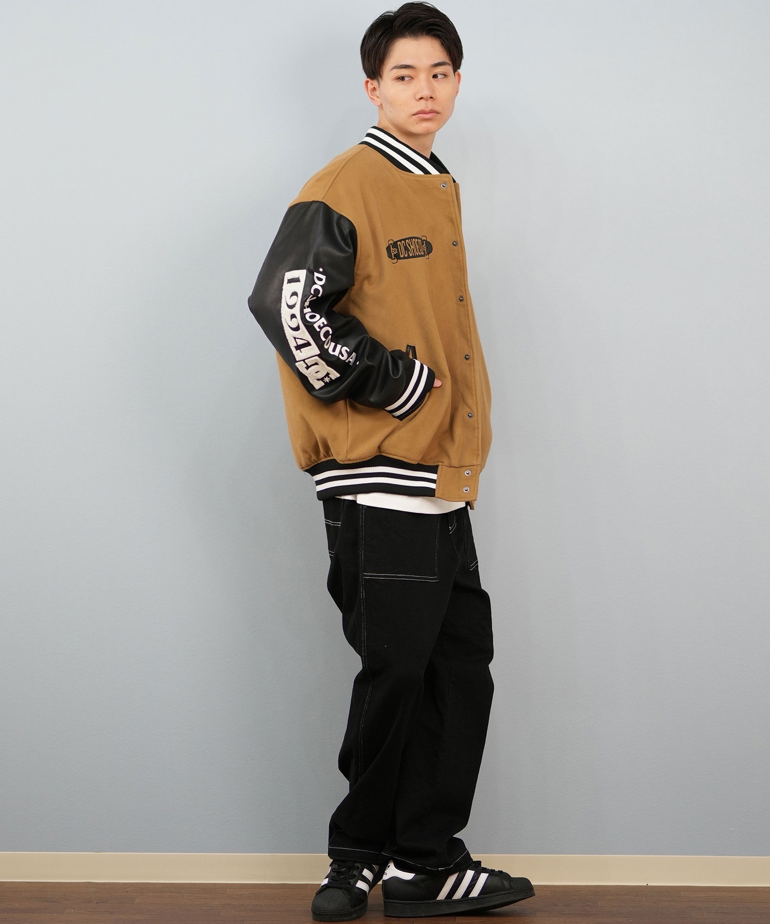 DC ディーシー スタジャン メンズ 25 VARSITY JACKET DJK254024 その他