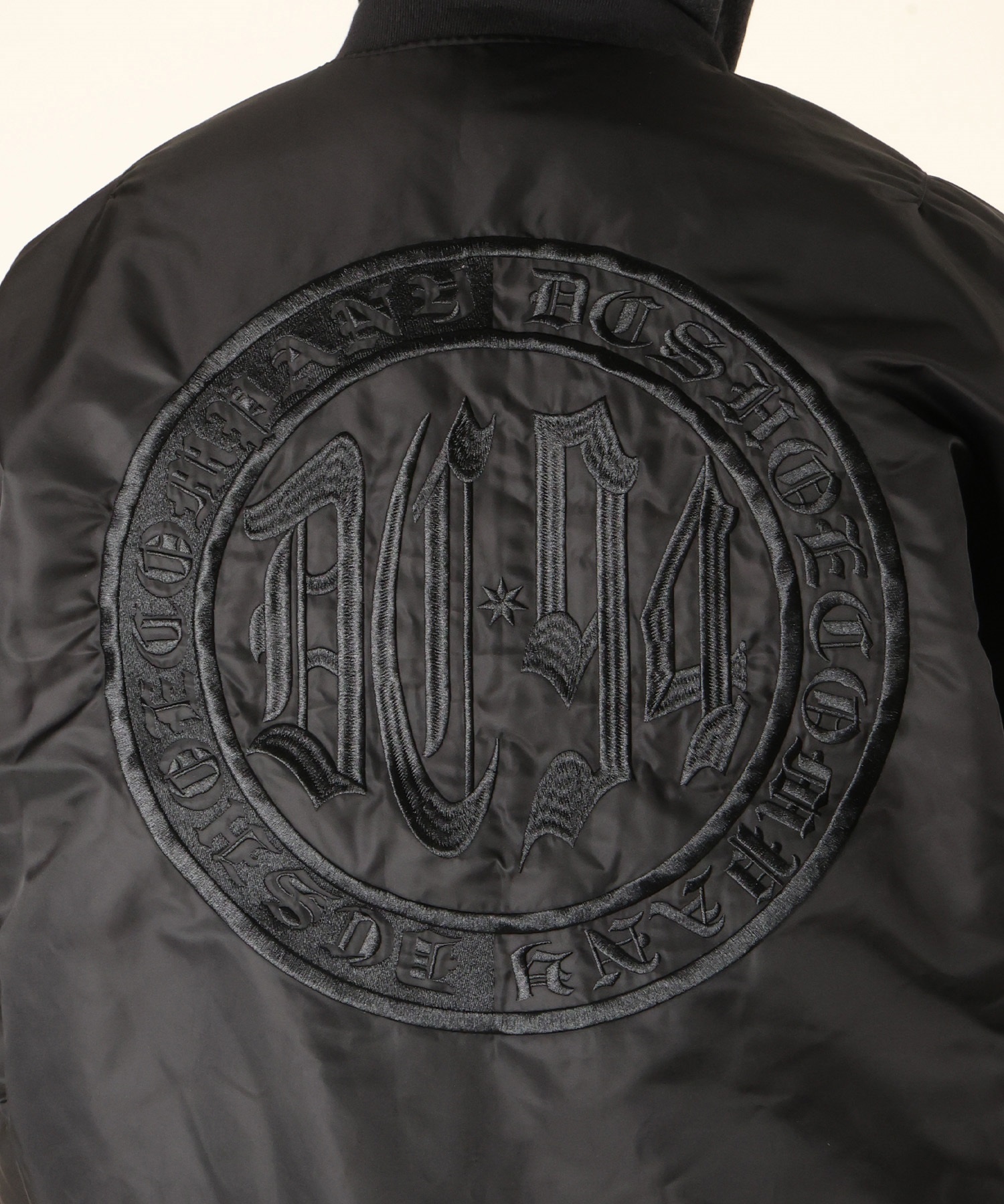 DC ディーシー ジャケット メンズ MA-1 バックプリント ロゴ 25 FLIGHT