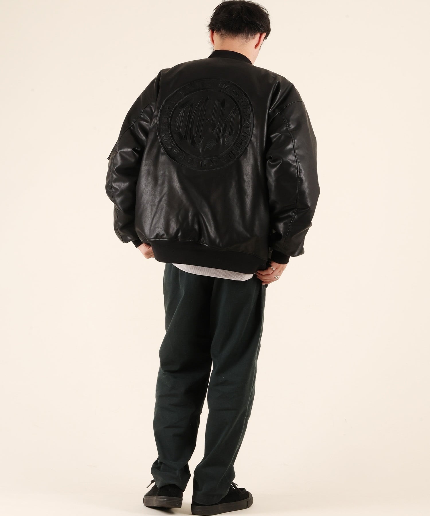 DC バックプリントジャケットとパンツセット