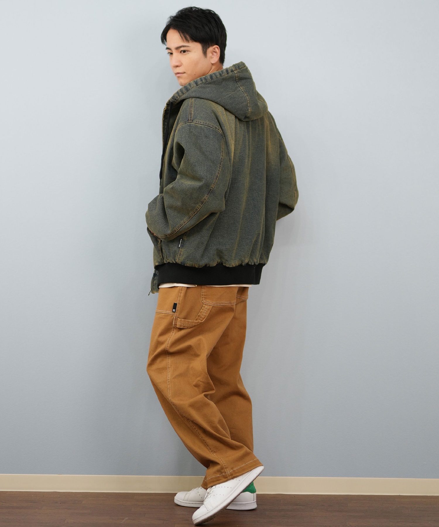 DC ディーシー アウター ブルゾン メンズ ジップアップ PADDED HOOD